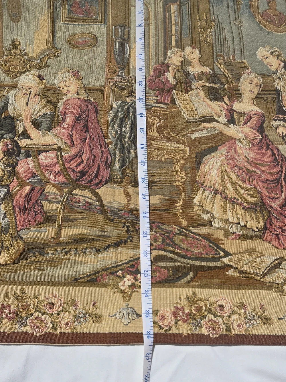 Medeival  Vintage French Amazing Tapestry Pictorial Home Decor Tapestry 3x4 ft - Picture 10 of 12